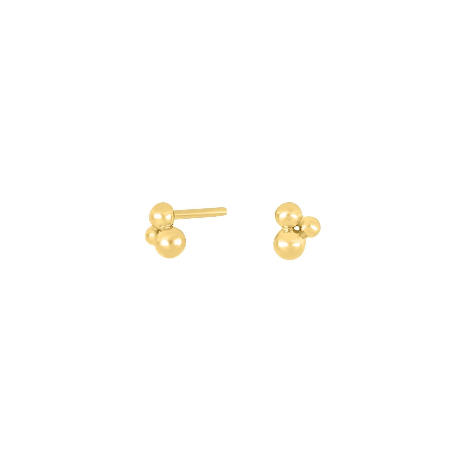 Nordahl Jewellery - HONEY52 1 ørestikker i forgyldt sølv