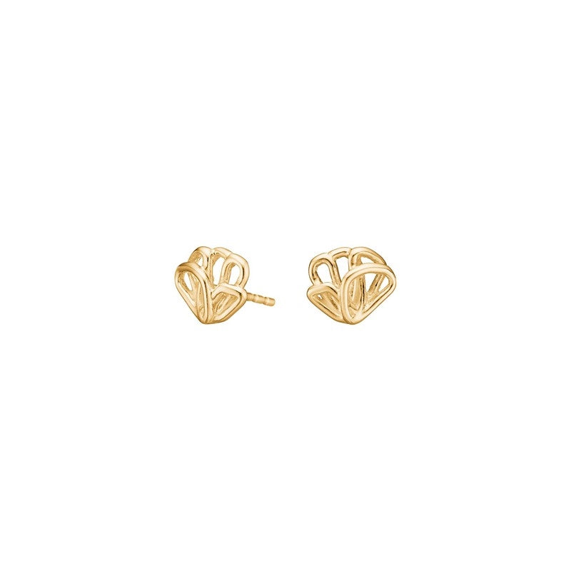 Nordahl Jewellery Øreringe i forgyldt sølv 1 BLOSSOM52