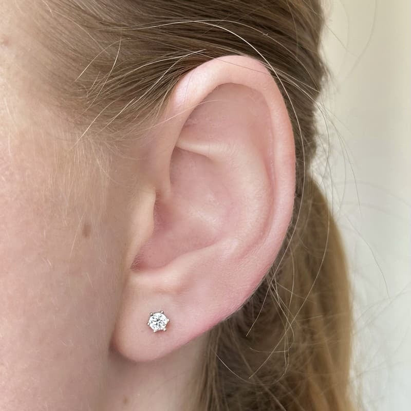 8 karat guld ørestik 3,5 mm fra Siersbøl 30423570300