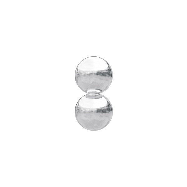 Nordahl piercing smykke Pierce52, rhod. sølv 30140010900