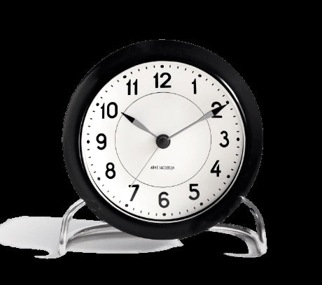 Arne Jacobsen bordur  - Sort/hvid - Station - 43672