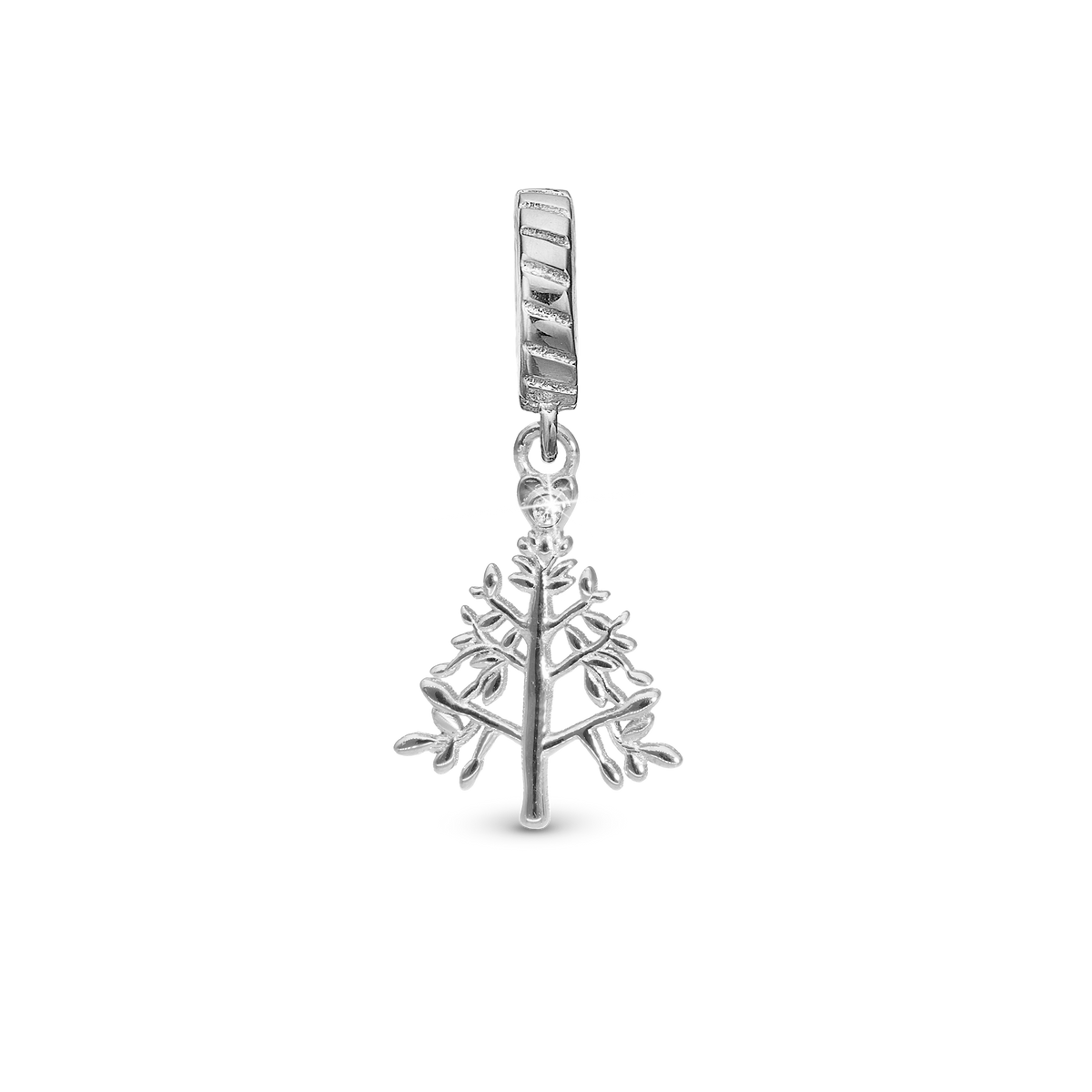 Christina Jewelry Christmas Tree hænger charm i sølv
