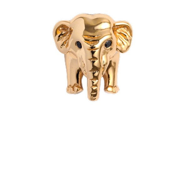 Christina Collect - ELEFANT charm i forgyldt sølv