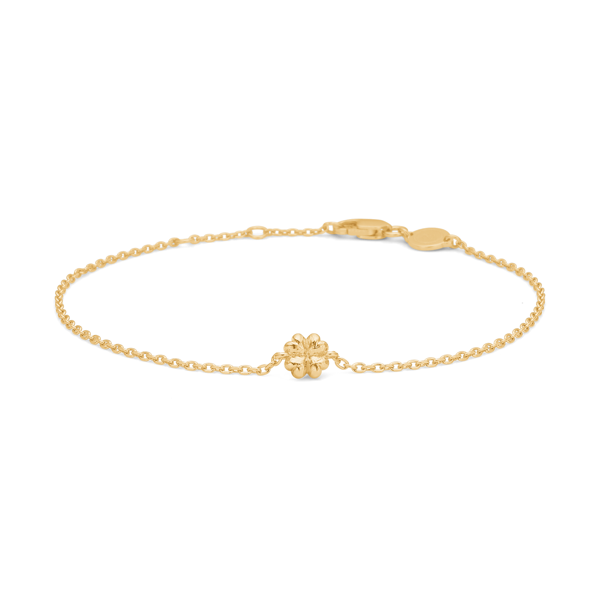 Serene Clover armbånd i forgyldt sølv, Studio Z