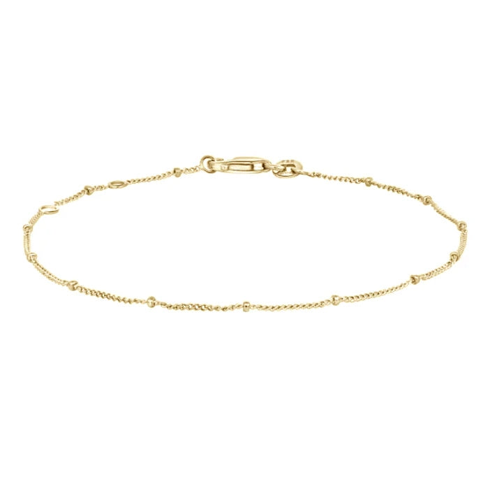 Nordahl Jewellery LINE52 armbånd i forgyldt sølv