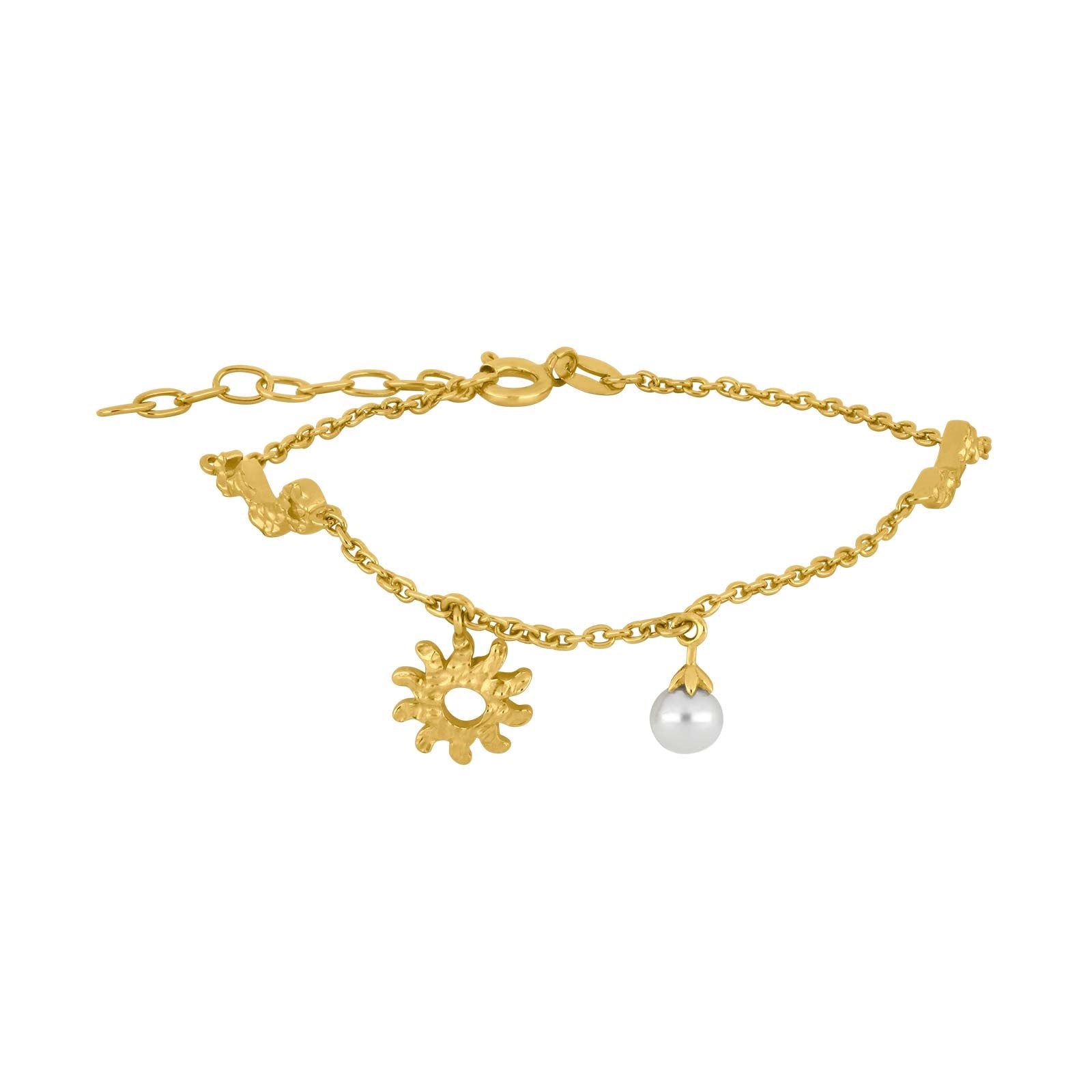 Nordahl Jewellery - SPACE52 armbånd i forgyldt sølv