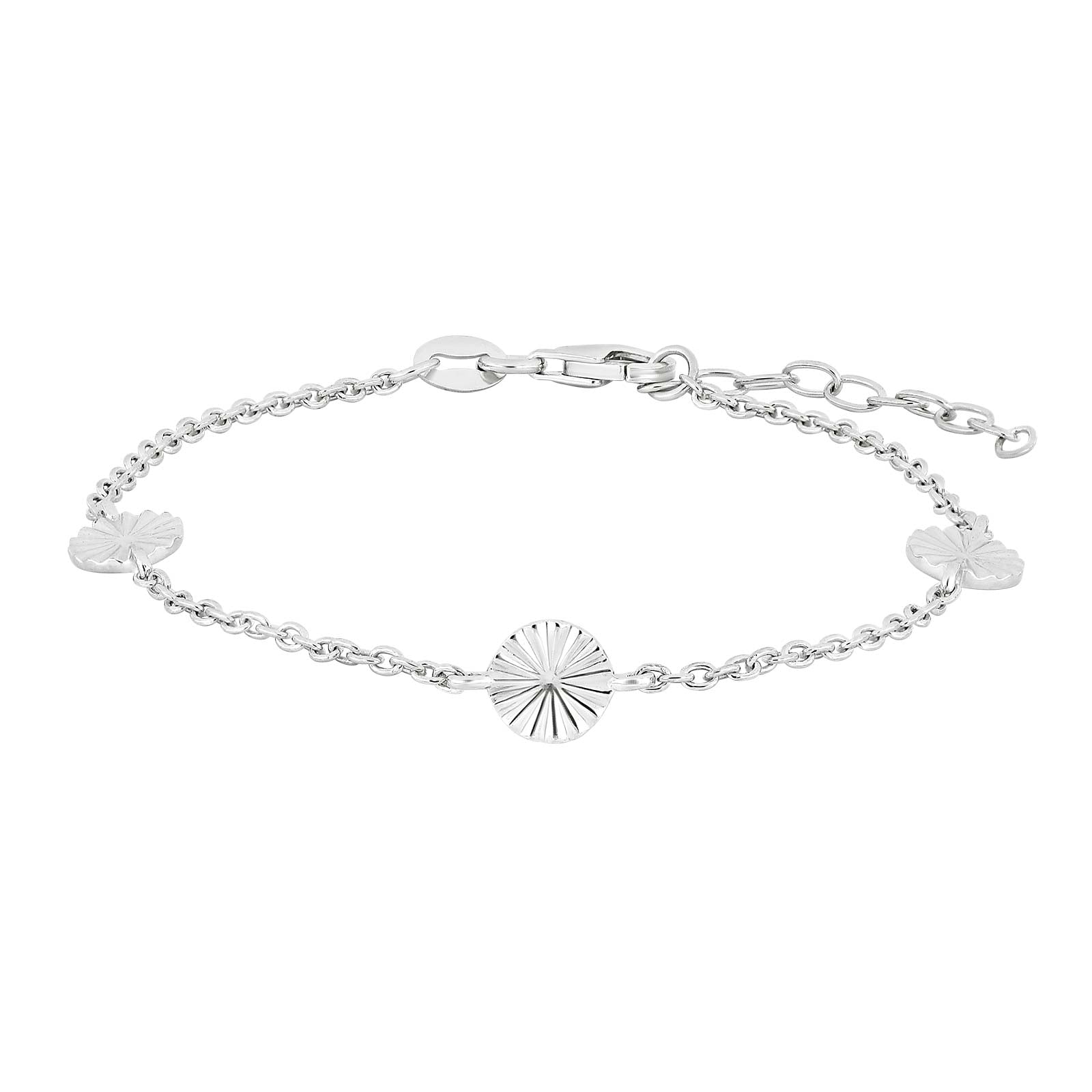 Nordahl Jewellery - ACTOR52 armbånd i sølv m. cirkler**
