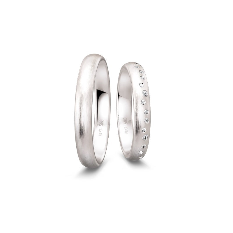 Breuning Renaissance hvidguld 19 diamanter 0,132 ct