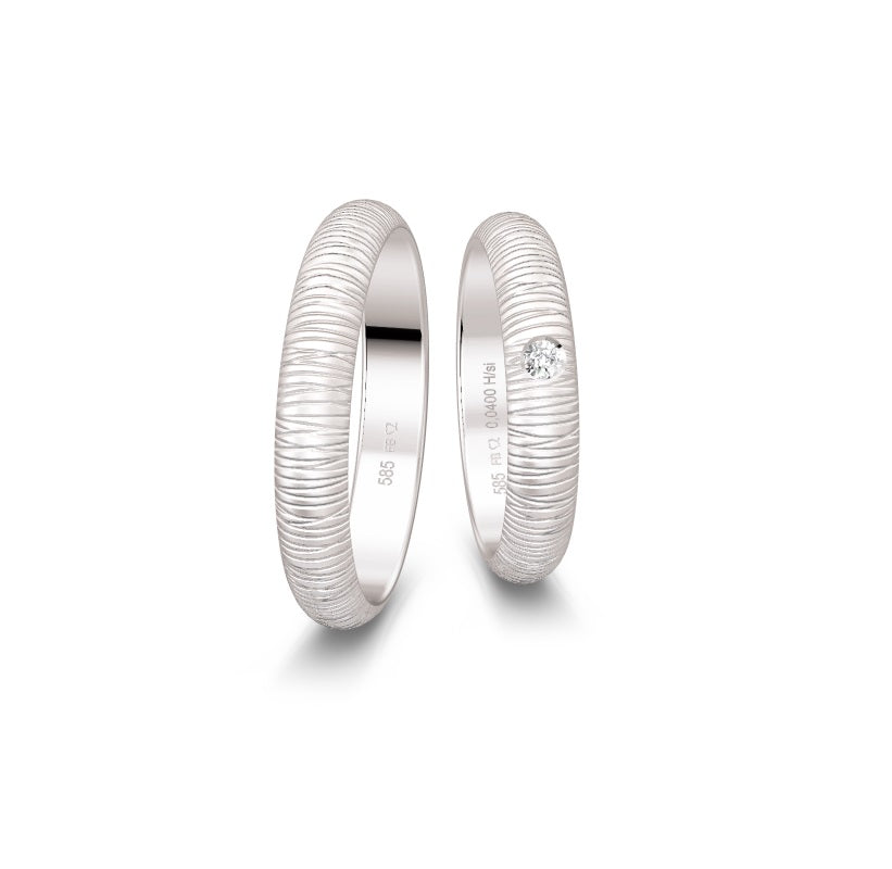 Breuning Renaissance hvidguld 1 diamant 0,04 ct