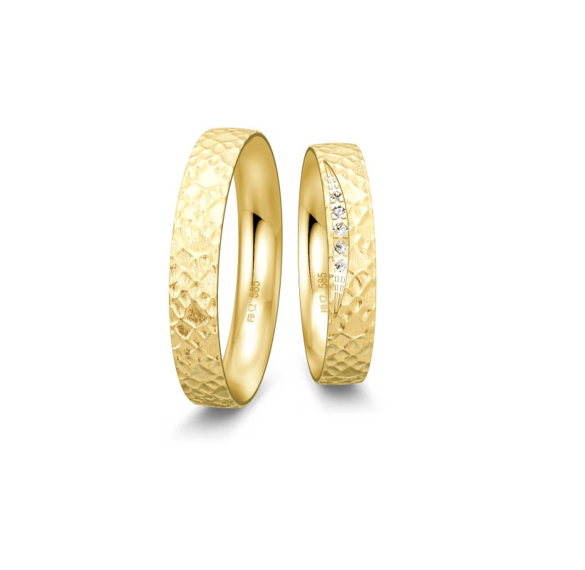 Breuning Renaissance guld 5 diamanter 0,032 ct