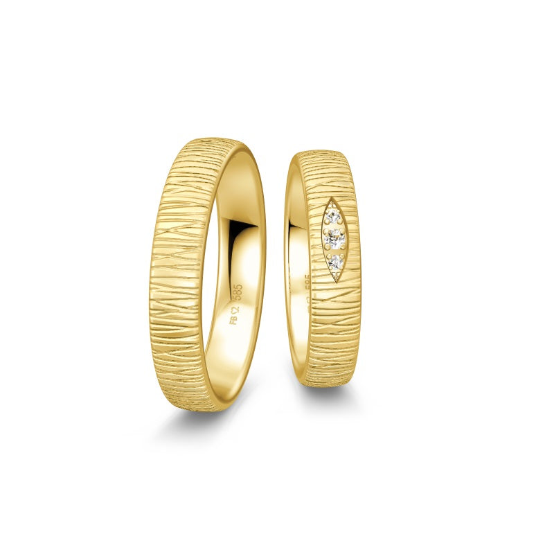 Breuning Renaissance guld 3 diamanter 0,07 ct