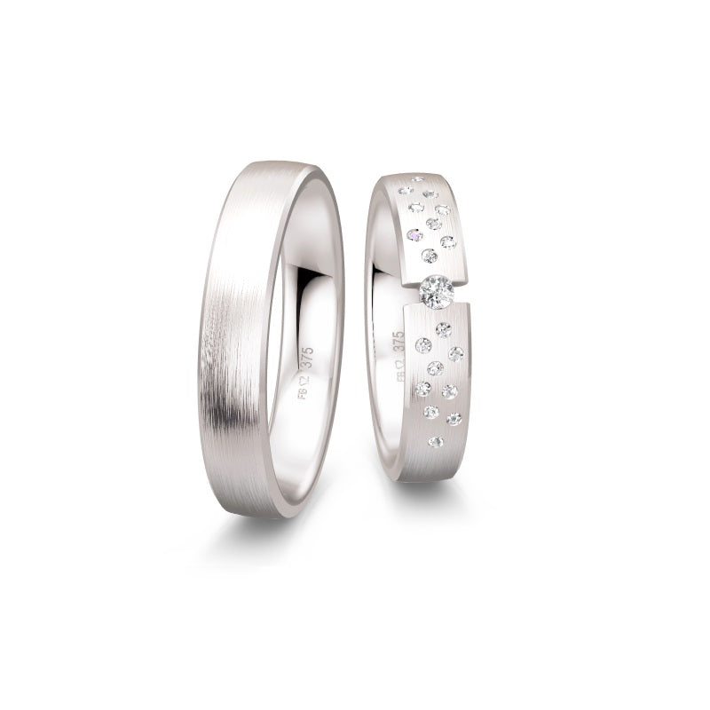 Breuning Renaissance hvidguld 19 diamanter 0,149 ct