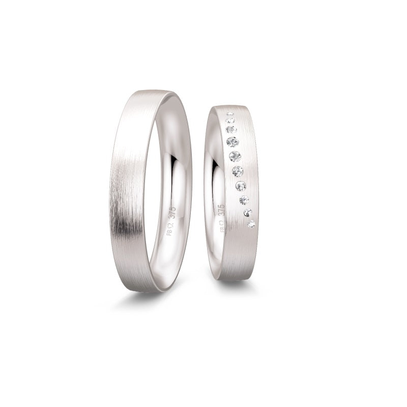 Breuning Renaissance hvidguld 10 diamanter 0,102 ct