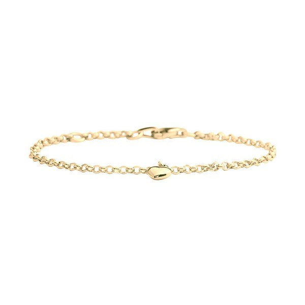 NOA kids - Børnearmbånd 8kt. guld m. hjerte 80820740300-S18