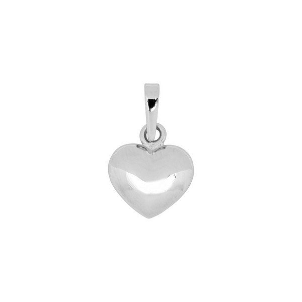 SIERSBØL sølv rhod. vedhæng hjerte 17x10mm 29160310900