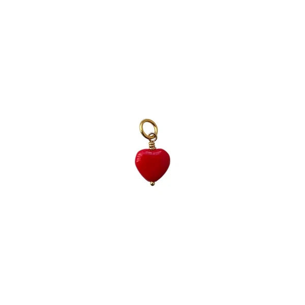 French Heart Vedhæng i Scarlet fra Pico