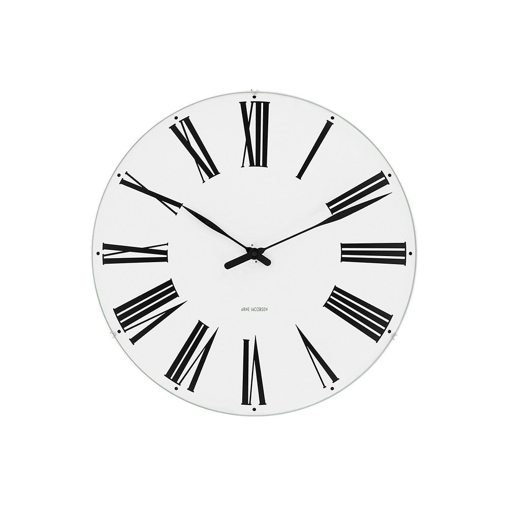 Arne Jacobsen - Roman Vægur - Vælg mellem 4 størrelser