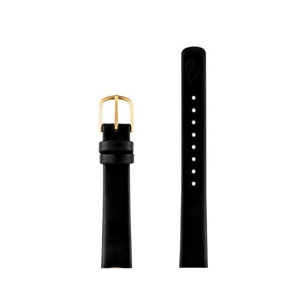 Arne Jacobsen Læder urrem - Sort