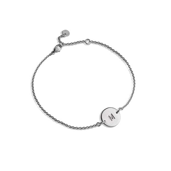 Jane Kønig Lovetag armbånd med 1 vedhæng 1-LOVE-TAG-S