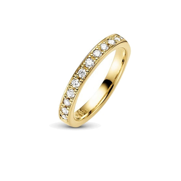 Forlovelsesring fra Aagaard med lab-grown diamanter i TW/SI