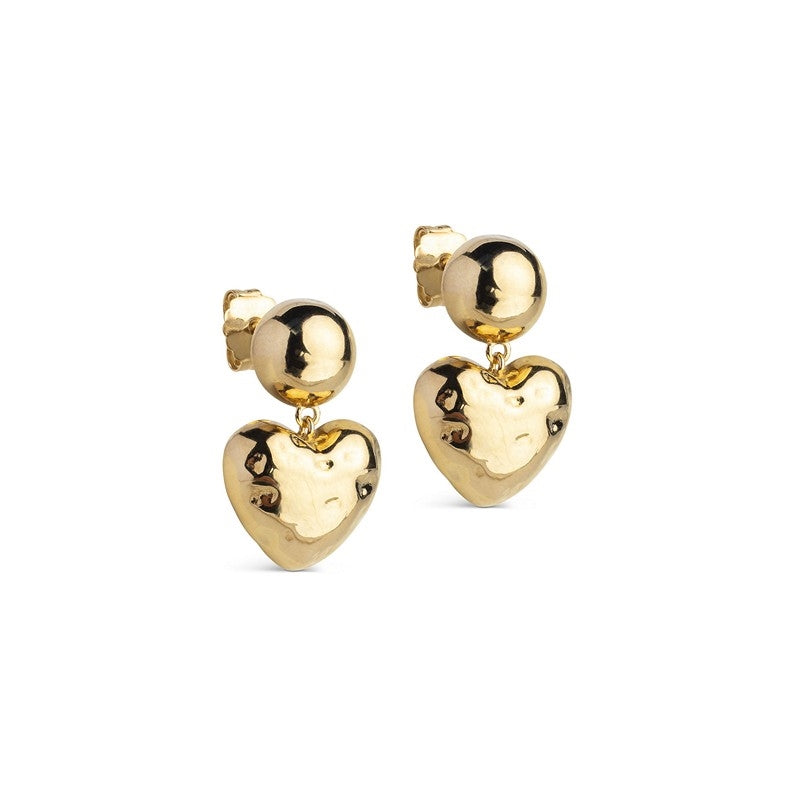 Poma Drop Heart øreringe fra Enamel Copenhagen