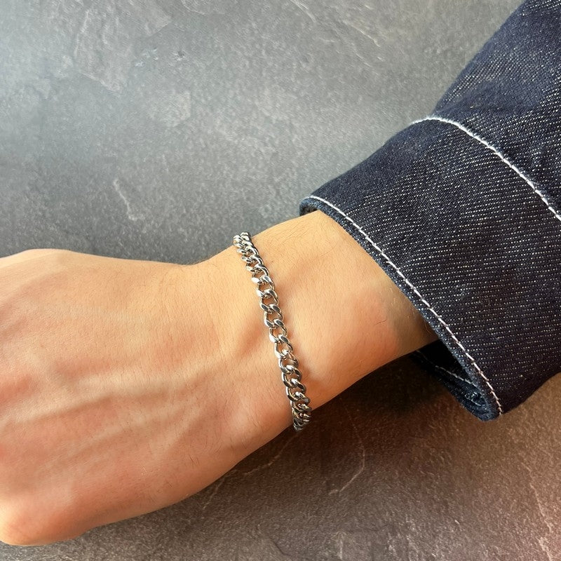 Rico's Panser armbånd til mænd i 6mm stål