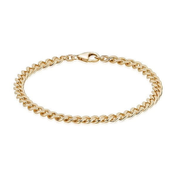 Panser Facet Armbånd i 14 kt. guld