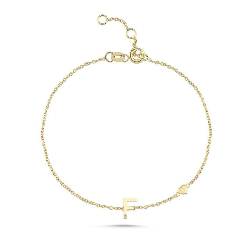 NURAN Bogstav Armbånd F