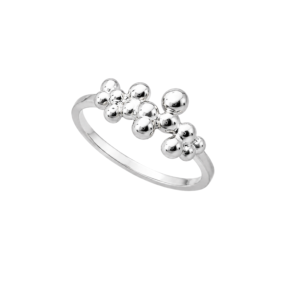 Christina Bubbles ring i sølv