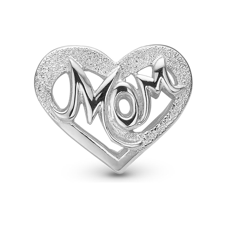 Christina MOM Million Love charm i sølv til læderarmbånd