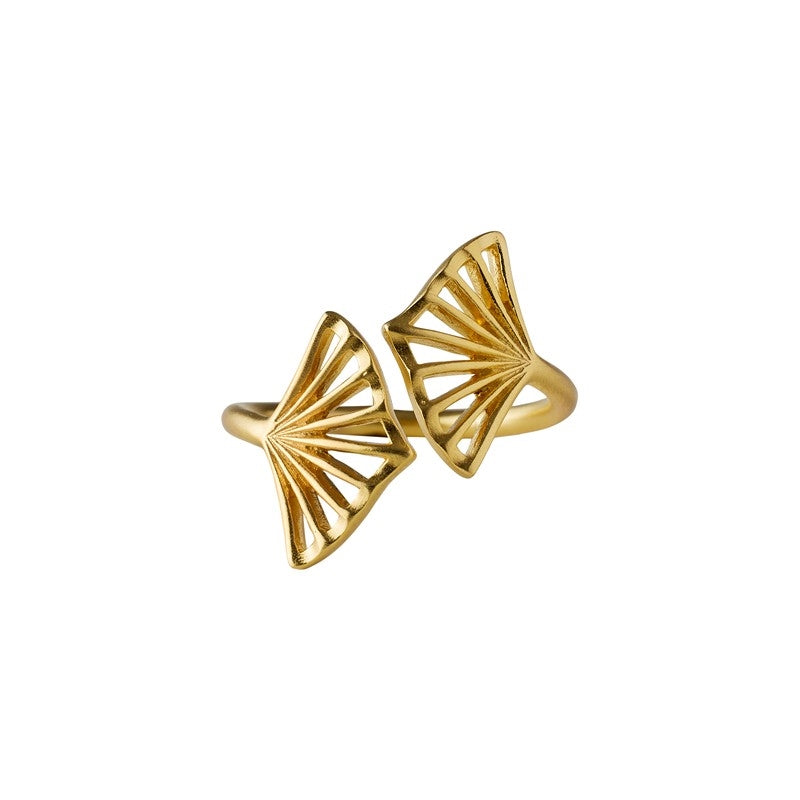 Pernille Corydon Ballerina ring i forgyldt sølv r-349-gp