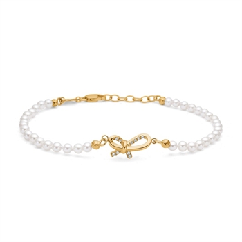 Miss Butterfly armbånd i 14 kt guld Mads Z 1553030