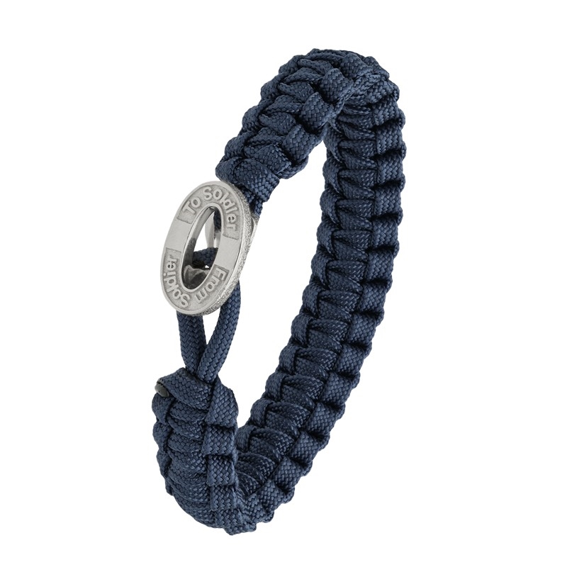 Soldier To Soldier armbånd i blå 1604-FSTS-Blu-S10