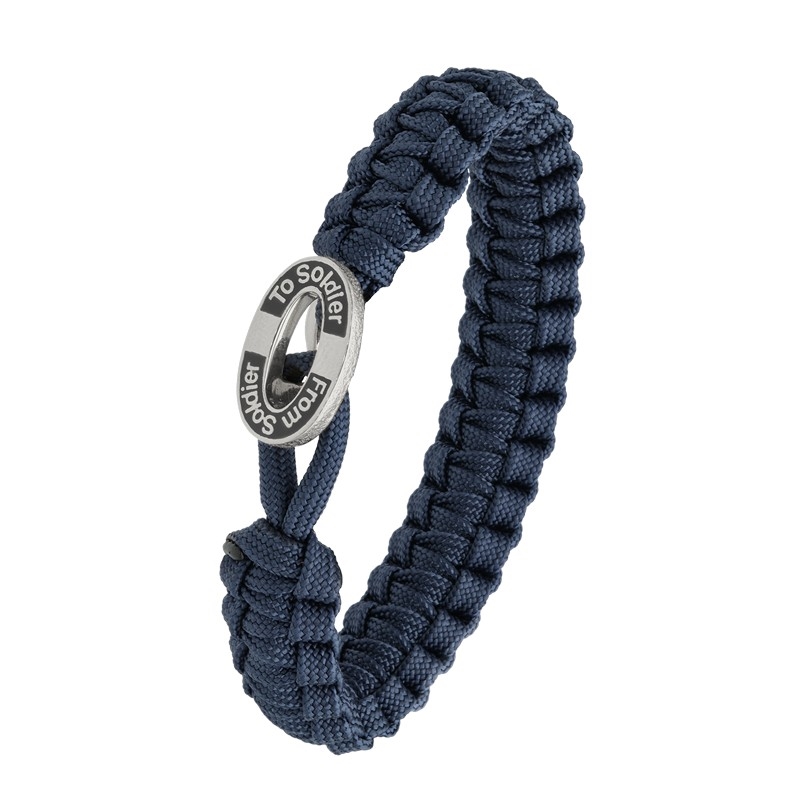 Soldier To Soldier armbånd i blå 1604-FSTS-Blu-S11