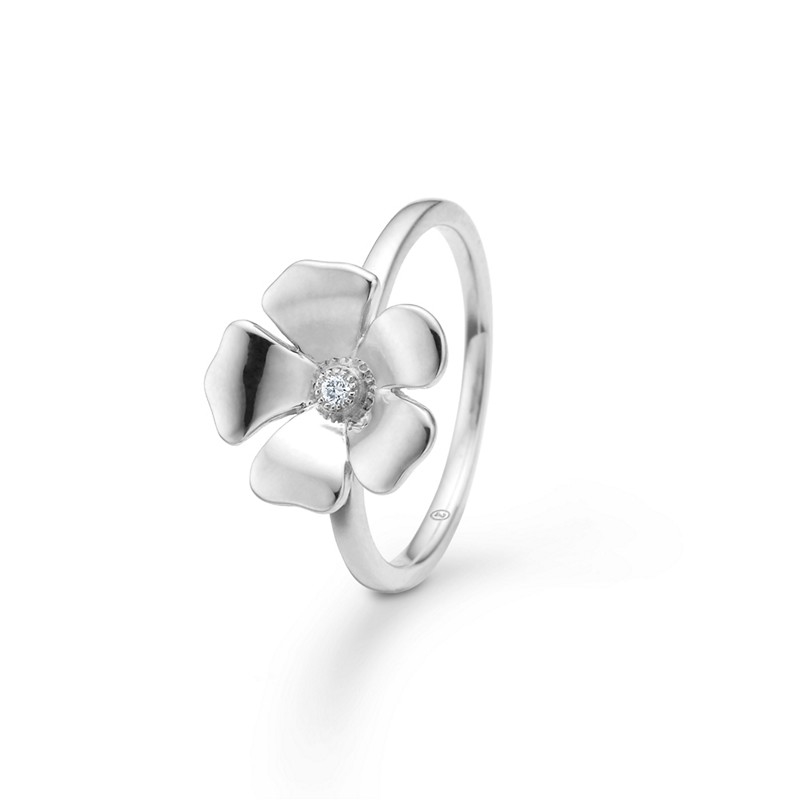 Fleur ring i sølv Mads Z 2146106