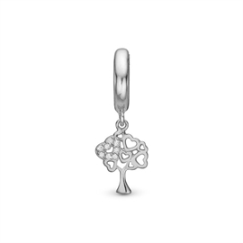 Tree of Hearts charm i sølv 610-S119