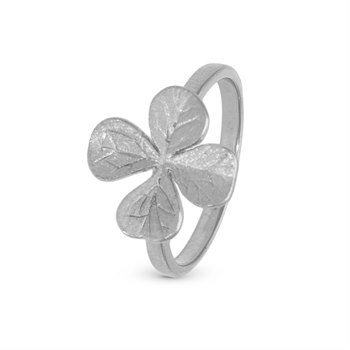 Christina Collect - FOUR LEAF CLOVER ring i sølv