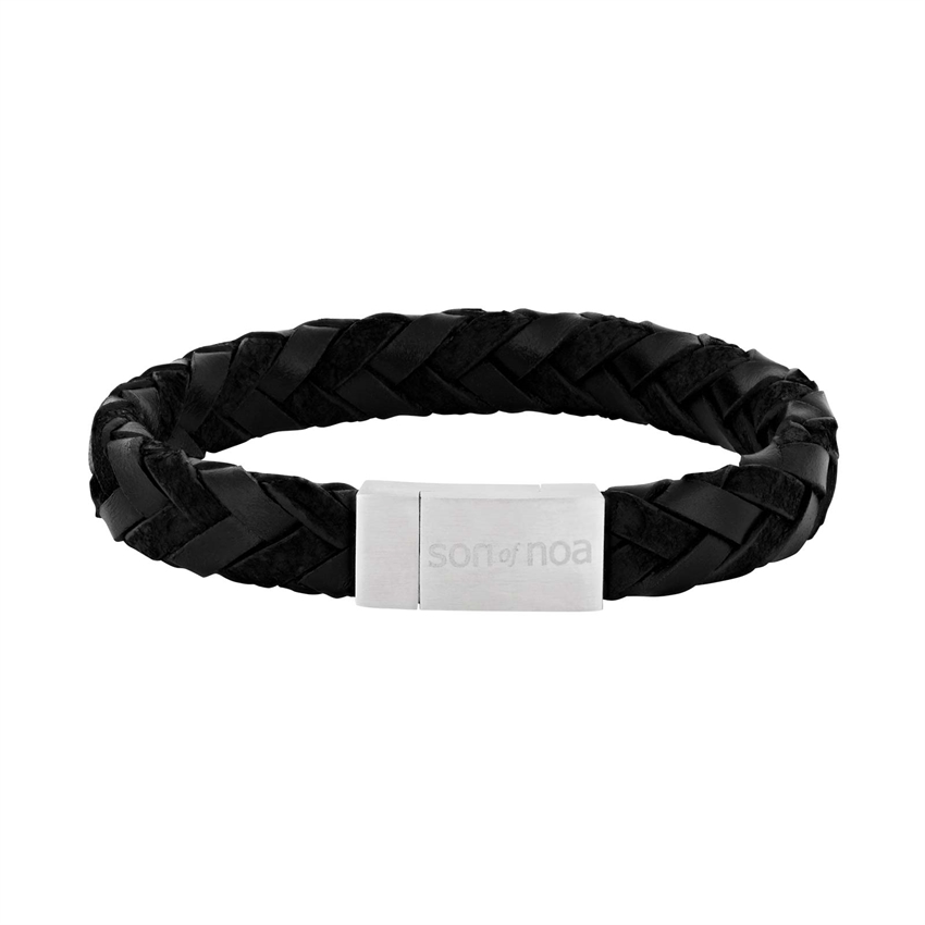 SON OF NOA Armbånd i sort kalveskind 80970309119