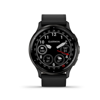 Garmin Venu 3S Slate urkrans i stål 010-02784-52