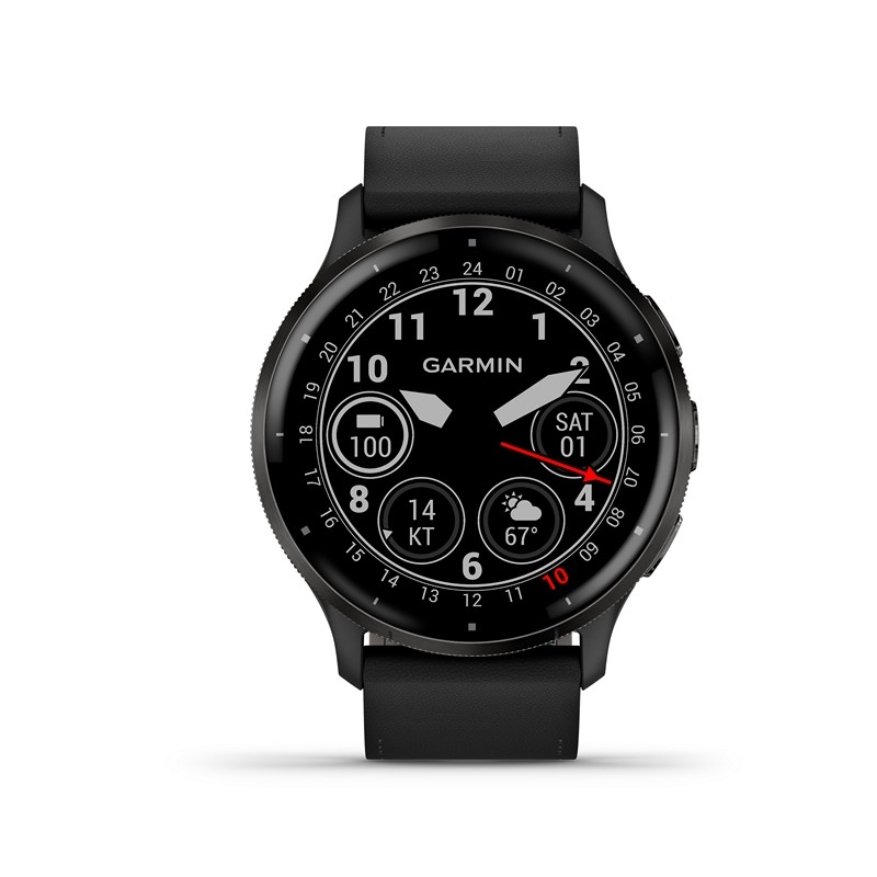 Garmin Venu 3S Slate urkrans i stål 010-02784-52